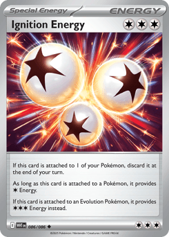 Pokemon Ignition Energy Uncommon White Flare - RareNexus TCG
