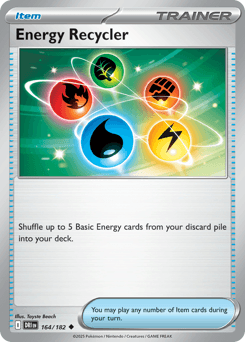 Pokemon Energy Recycler Uncommon Destined Rivals - Buy at RareNexus