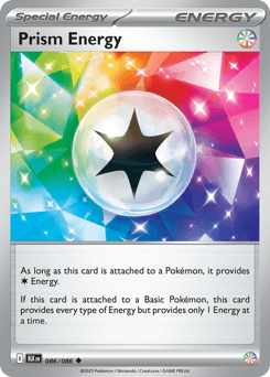 Pokemon Prism Energy Uncommon Black Bolt - RareNexus TCG