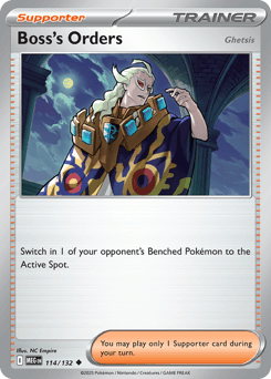 Pokemon Boss's Orders Uncommon Mega Evolution - Buy at RareNexus