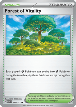 Pokemon Forest of Vitality Uncommon Mega Evolution - Buy at RareNexus