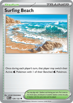 Pokemon Surfing Beach Uncommon Mega Evolution - Buy at RareNexus