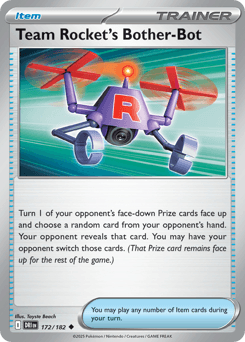 Pokemon Team Rocket's Bother-Bot Uncommon Destined Rivals - RareNexus TCG
