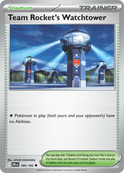Pokemon Team Rocket's Watchtower Uncommon Destined Rivals - RareNexus TCG