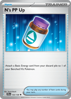 Pokemon N's PP Up Uncommon Journey Together - Buy at RareNexus