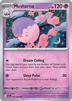 Pokemon Musharna Uncommon Black Bolt - RareNexus TCG